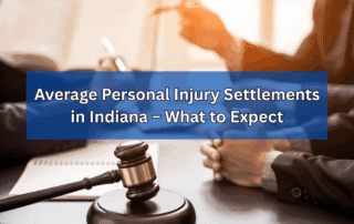 Average Personal Injury Settlements in Indiana – What to Expect
